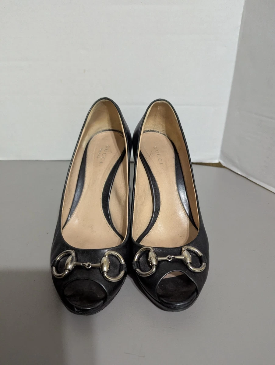Gucci Peep Toe Heels Pumps for sale | eBay