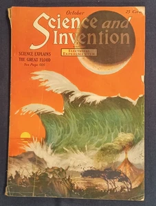 Hugo Gernsback Science & Invention Magazine October 1920 - Picture 1 of 2