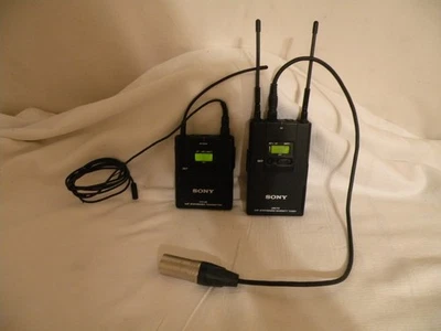 Sony URX-P2 Synthesized Diversity Tuner & UTX-B2 Transmitter,UHF 566.125-589.825 - Image 1 of 4