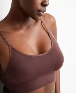 STATE OF DAY Seamless Bralette BRAUN L - Bild 1 von 7