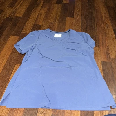 Camisa Médica Sketchers Barco Para Mujer Talla 2XL Azul Enfermera Médica Activa Cuello en V Foto 1 de 4