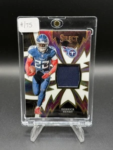 2023 Select Sparks Memorabilia White Prizm SP-DHE Derrick Henry Parche Reliquia #/75 - Imagen 1 de 3