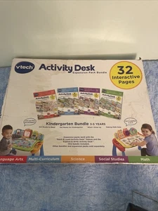 VTech Activity Desk Confezione Espansione Asilo 4 in 1 per Età 3-5 NOB - Foto 1 di 6