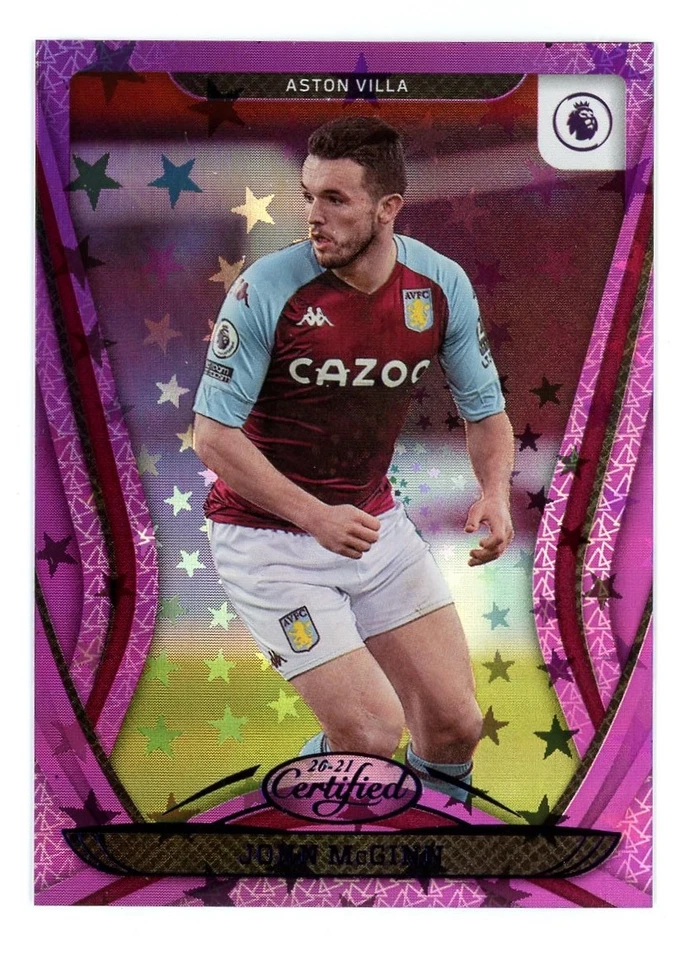 2020-21 Panini Chronicles - Certified Premier League Purple Astro John McGinn #2 - Image 1 of 2