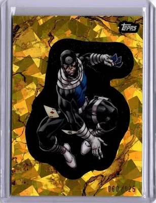 Bullseye 2025 Topps Comic Book Marvel 1975 Series Gold Atomic /125 #107 - Image 1 of 2