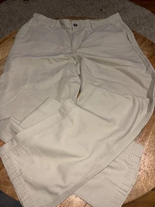 Columbia Mens Pants Size 34 Beige Cargo 34x31 - Picture 1 of 8