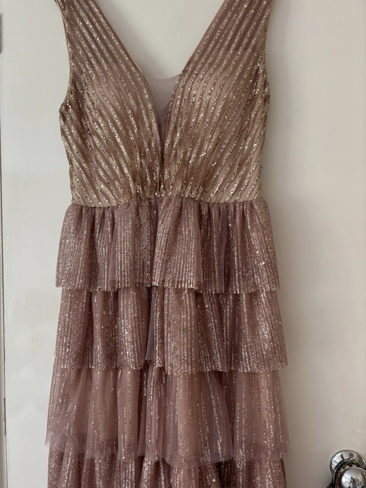 Pink Boutique Women's Sleeveless Plunging Cocktail Dress - Image 1 of 1