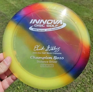 Great Thrower! Rare Factory Dyed Feldberg Innova Champion Boss - 172 Grams! - Picture 1 of 6