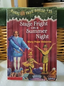 Magic Tree House #25 Stage Fright On A Summer Night Mary Pope Osborne Paperback - Picture 1 of 2