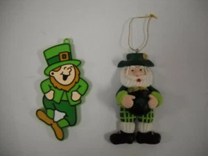 Juego de adornos de masa duende vintage Hallmark década de 1980 - Imagen 1 de 6