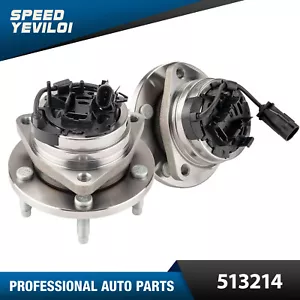 2x Front Wheel Bearings Hubs For 2004-2012 Chevy Malibu Cobalt HHR Pontiac G6 - Foto 1 di 10