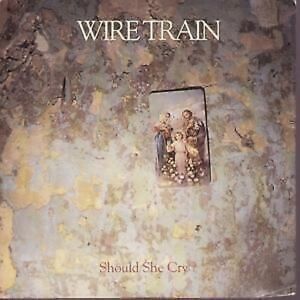 Wire Train Should She Cry 7" vinyl UK MCA 1990 B/w if you see her go pic sleeve