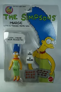 Mattel The Simpsons Marge Simpson Figur komplett MOC Case Fresh 1990 NEU! - Bild 1 von 9