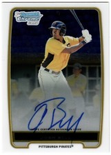 2012 Bowman Chrome Prospects Josh Bell Autograph Auto 