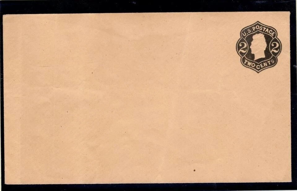U.S. U46 3¢ Black on Buff - Unused Envelope - SCV $80 - Image 1 of 1