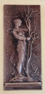 19th Century Minton Fireplace Tile Number 2532E- Marc Louis Solon, Designer - Picture 1 of 19