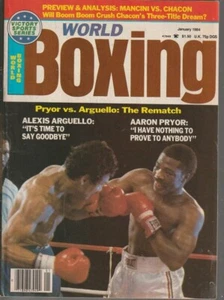 World Boxing Pryor vs. Arguello: The Rematch January 1984 KL3194 - Picture 1 of 2