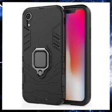 For APPLE IPHONE XR 6,1" ARMOR CASE WITH STAND RING MAGNETIC HOLDER SHOCKPROOF