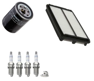 Honda Service Kit For Accord MK VI VII Air Oil Filter Bosch Spark Plugs - Picture 1 of 15
