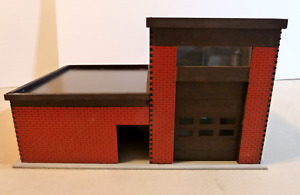 Custom 1/48 Scale 1 Bay Garage/Station/Office/Firehouse Model