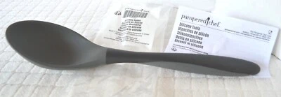 Pampered Chef ~NEW~ SILICONE SPOON - Sturdy - Won't Flop or Bend - Heat Safe - Image 1 of 4
