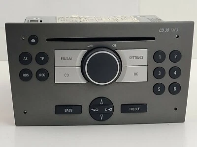 Opel Vectra C Signum kein code dabei CD Radio 7646222310 453116246 CD30 URA 🌠 - Bild 1 von 4