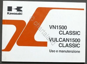 Manuale uso e manutenzione moto Kawasaki VN1 500 Classic Vulcan 1500 - ed. 1997 - Imagen 1 de 1