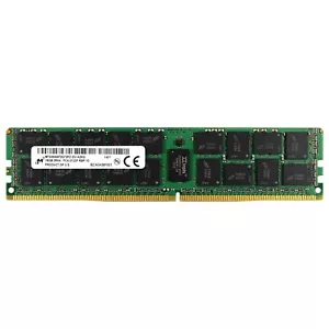 Micron 16GB 2Rx4 PC4-2133P PC4-17000 DDR4 2133MHz 1.2V ECC RDIMM Memory RAM 1x16 - Picture 1 of 1