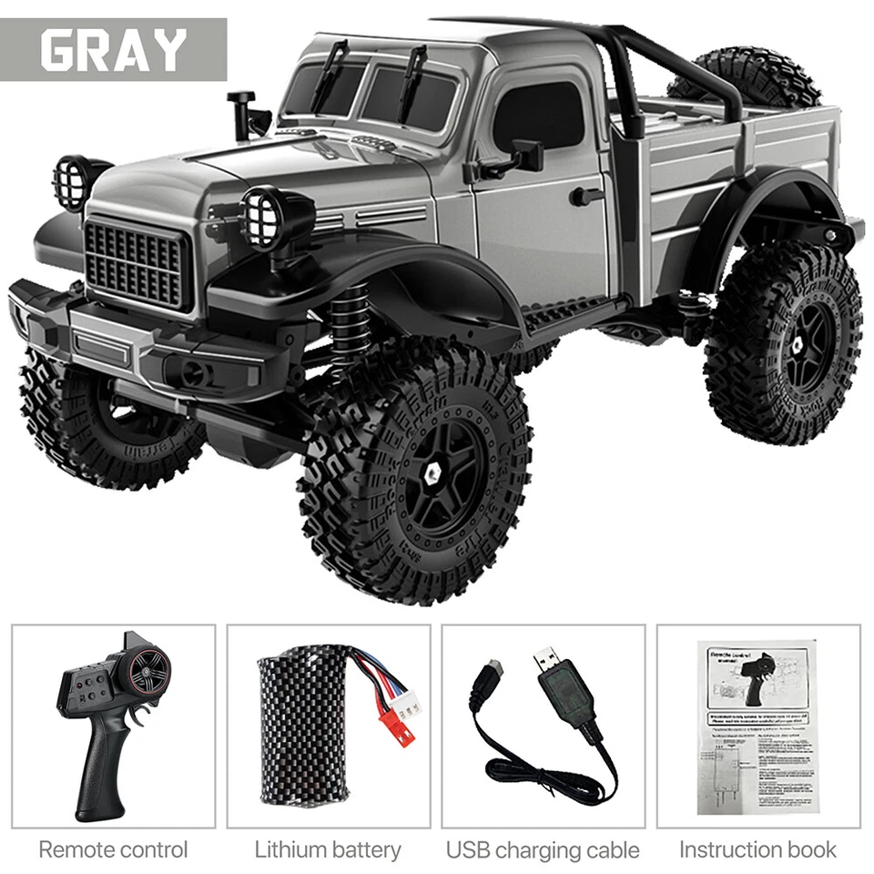 JJRC C8813 Climbing Crawler Car RTR 1/18 2.4G 4WD Off-Road RC Car with LED Light - Image 1 of 4