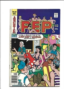 PEP #329 ARCHIE COMICS 1977 VG LOW GRADE COMBINE SHIP - Picture 1 of 2