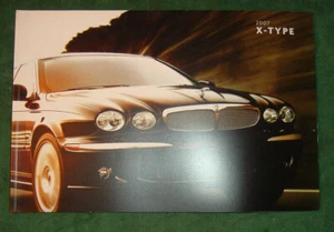 Jaguar 2007 X Type large factory brochure - Picture 1 of 1