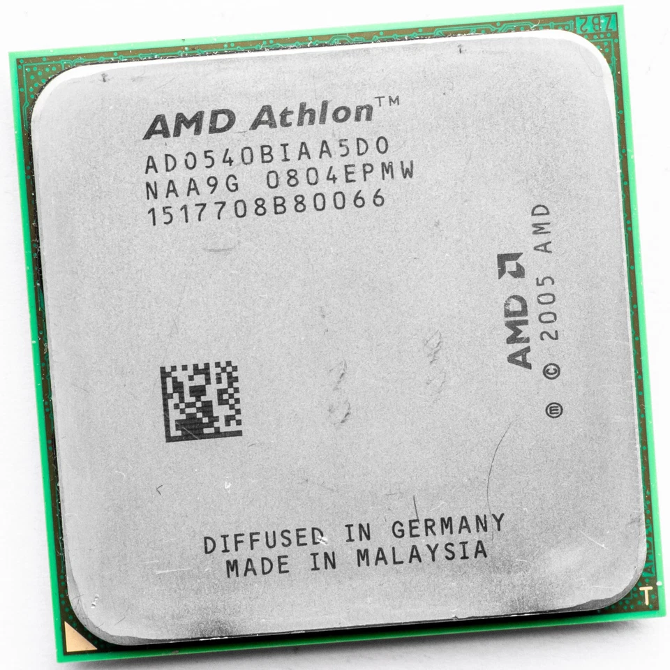 Procesador AMD Athlon X2 5400B ADO540BIAA5DO AM2 2,8 GHz Dual Core 1 MB 65 W Foto 1 de 3