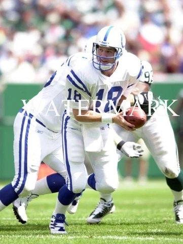 PEYTON MANNING Indianapolis Colts 8 x 10 Glossy Photo Poster Cover
