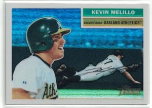 2005 Topps Heritage Chrome Refractor Kevin Melillo 26/556 Oakland Athletics - Picture 1 of 2