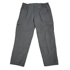 CQR  Flex Waist Tactical Ripstop Cargo Pants Gray MENS 40/30.5 Utility Pants