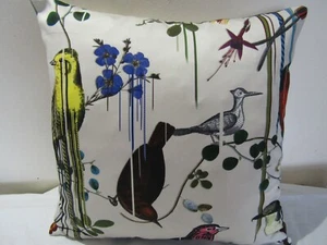Designers Guild & Christian Lacroix Fabric Birds Sinfonia Jonc Cushion Cover - Picture 1 of 9