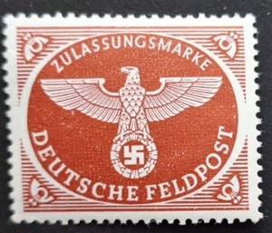 Germany 1942 1943 Stamp MNH Emblem Swastika Eagle WWII 3rd Reich - Picture 1 of 3