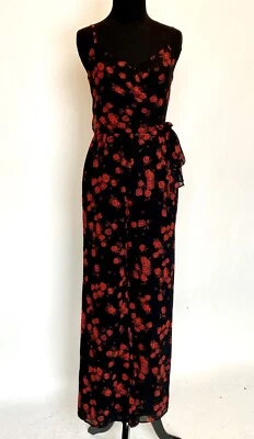 Macacão Michael Kors preto e vermelho rosa NOVO varejo $155 preço $79 tamanho P (XS) - Imagem 1 de 4