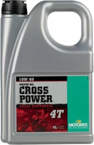 Motorex Cross Power 10W60 4T JASO MA2 aceite de motor totalmente sintético 4 litros - Imagen 1 de 1
