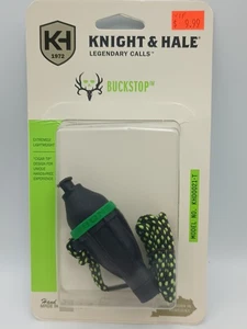 KNIGHT & HALE LEGENDARY DEER GRUNT CALL BUCKSTOP (KHD0021-T) (NOS) - Foto 1 di 3