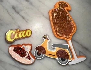 italian summer 4er Set Jibbitz • Authentic Original Crocs Shoe Charms - Bild 1 von 2