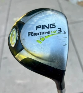Ping Rapture Titanium 14* RH 3-Wood Ping TFC909f S-Flex CP2 Pro Midsize Grip 43" - Picture 1 of 8
