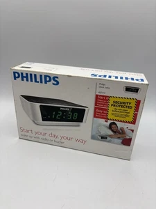 Philips AJ3112 Alarm Clock MW/FM Radio - BRAND NEW OLD STOCK BOXED (2) - Picture 1 of 7