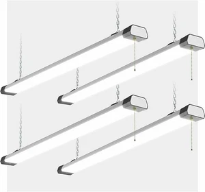 100W Led Shop Light Workshop Warehouse Garage Utility High Bay Lights (4-Pack) - Picture 1 of 12