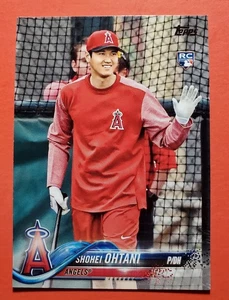 Shohei Ohtani RC 2018 Topps Series 2 variazione immagine con scheda BAT SSP #700 COME NUOVO - Foto 1 di 10