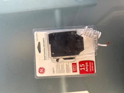 GE THQL1115DFP THQL1115DF 15A DUAL FUNCTION AFCI/GFCI BREAKER NEW IN PACKAGE