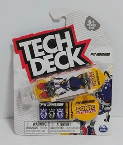 SPIN MASTER TECH DECK FINESSE SONIC THE HEDGEHOG METAL SONIC ULTRA RARE NOC - Picture 1 of 8