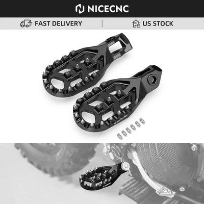 Pedales extensores CNC para Husqvarna FC250 FC350 FC450 2023-2025 Foto 1 de 4