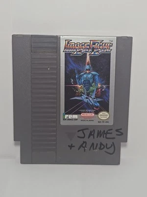 Image Fight NES  (Nintendo Entertainment System 1990) TESTED, & WORKING - Image 1 of 4