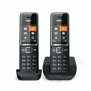 Teléfono Inalámbrico Gigaset COMFORT 550 duo Negro - Zdjęcie 1 z 1